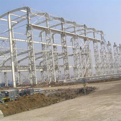 China Quick installation prefabricated steel roof truss steel roof truss galvanized steel c channel for sale