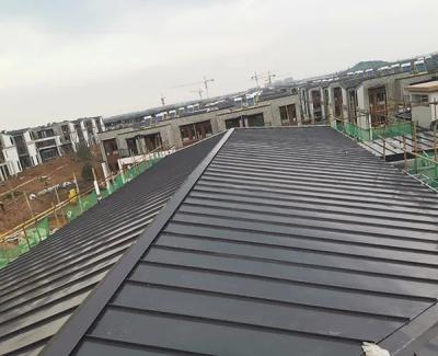 China Modern Metal Roof Panels Corrugated Steel Roofing Sheet Color Coated Galvanized Steel Roof for sale