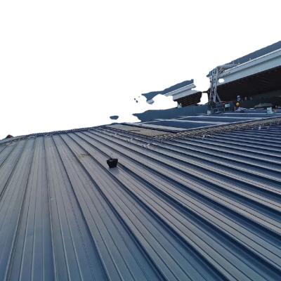 China Modern Zinc Coated Colored Roofing Corrugated Steel Sheet Metal Roofing For Sale for sale