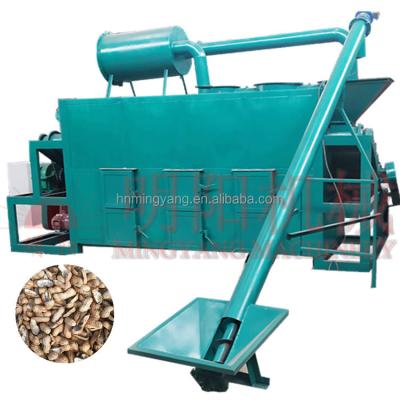 China Easy Operation Large Handing Sawdust Charcoal Making Machine Continuous Peanut Shell Carbonization Furnace For Biomass Char Production for sale