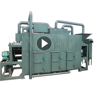 China Machinery Repairs Workshop Smokeless Sawdust Wood Charcoal Making Machine / Powder / Wood Sawdust Activated Carbon Making Machinery With CE Approved for sale