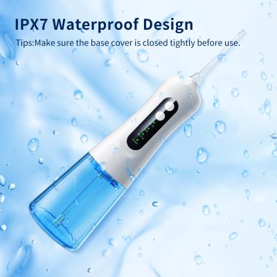 China Car Tooth Care Water Pick Toothbrush Waterproof Portable Water Flosser for sale