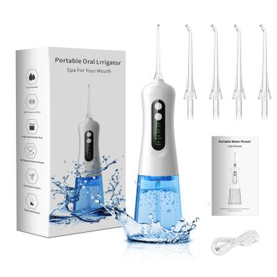 China Car Wholesale 300Ml Tank Water Clean Big Oral Irrigator In Dental Flosser for sale