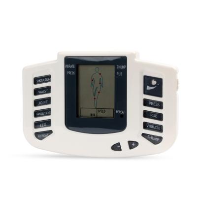 China 10 Levels And Tensed Herald Tens Muscle Stimulator Ems Digital Electric Therapy Machine Physiotherapy Machine 4 Pulse Modes 12 Buttons for sale