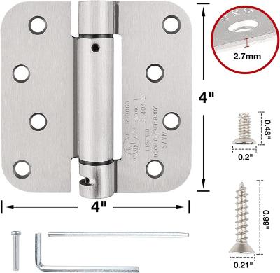 China Rolling Smoothly Safety quiet smooth surface treatment Spring Heavy  hinches door hinge for sale