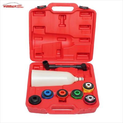 China Auto Repair Tool Winmax 8PCS Engine Oil Funnel Filler Set Kit With 6 Adapters Plastic for sale