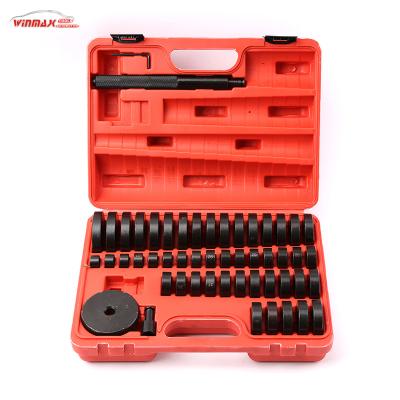 China Bearings Winmax 52 Pcs Press Rack Bearing Pulling Bushing Kits Bush Bearing Seal Driver Set for sale