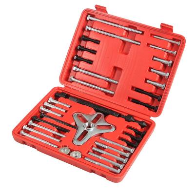 China Hand Repair Tool Winmax Hand Repair Tools 46pcs Tools Disassembly Flywheel and Balancer Puller Harmonic Set for sale