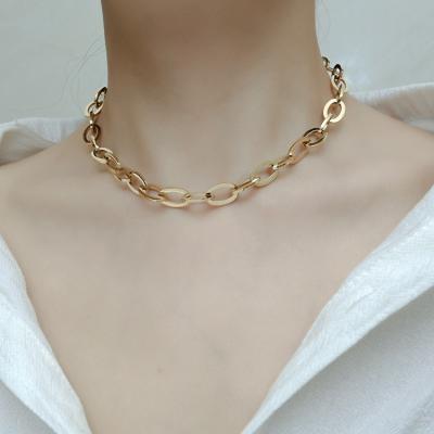 China 2019 Hot Selling Vintage Flower Packaging Gold Filled Collar Necklaces for sale