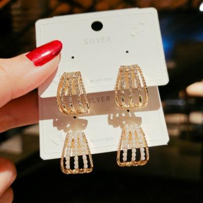 China CLASSIC Hot Sale Fashion Women Jewelry Earrings Stainless Steel Handmade Jewelry Earrings for sale