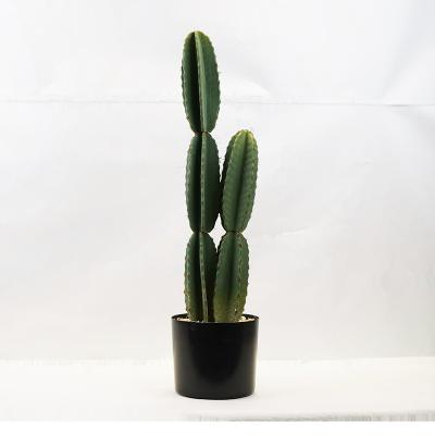 China Hot Sales 127cm Decorration Artificial Ball Cactus Real Looking Cactus For Sale for sale