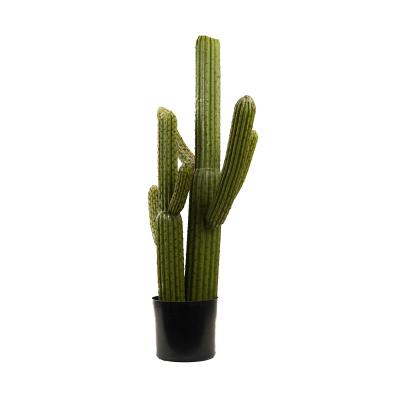 China Cactus Mini Succulent Cactus Artificial Plants Artificial Mini Cactus Bonsai Home Garden Decoration for sale