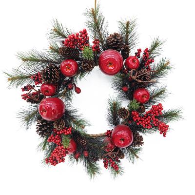 China Artificial X'mas Wreath 24