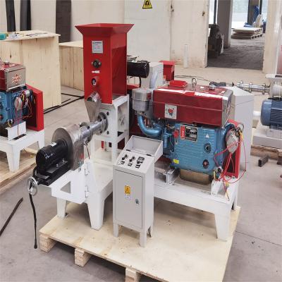 China Factory LM70 180~200kg/h diesel engine fish heater cylinder for sale factory price floating fish feed extruder for sale