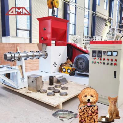 China Factory 40~2000kg/h Pet Food Processing Machine For Cat Dog Food Making Feed Extruder for sale