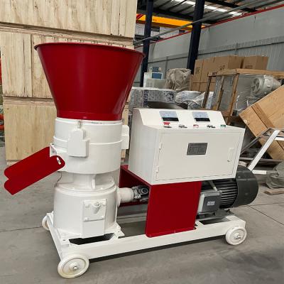 China The plant LM300 600~800kg/h electric animal feed machine for cattle chiecken to feed pellet making for sale