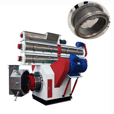 China Factory HKJ32B 2~6ton/h Chicken Livestock Poultry Feed Machine Ring Die Animal Feed Pellet Making Machine For Sale for sale