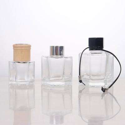 China Aromatherapy maker custom glass bottle aromatherapy reed spilled glass bottle 100ml 120ml for sale