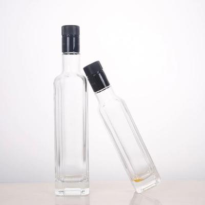 China Glass Bottle 100ml Olive Oil Liquid Packing Kitchen Transparent Cooking for sale