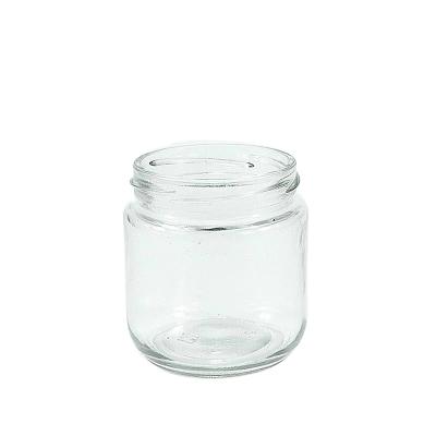 China Personal Care 250ml Glass Jar For Jam Honey Candy Food Packaging for sale