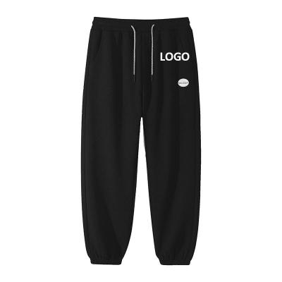 China Anti-Static High quality apparel stock men's running sweatpants loose breathable embroidery pants casual custom joggers men for sale