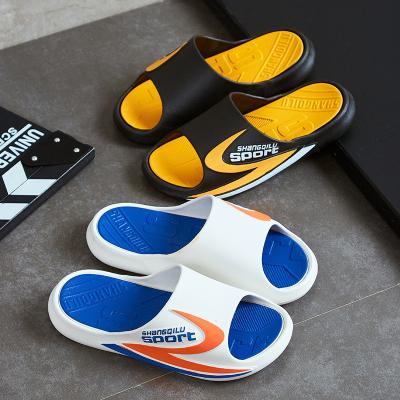 China Fashion Trend New Designer Bedroom Indoor Outdoor Slippers Sport Casual Footwear Summer Outdoor Slides Slipper For Women Men for sale