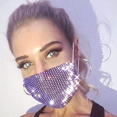 China breathable & Fashionale DWDP Accessories Women Korean Mask Face Mask Thick Bling Bling Beauty Mask for sale