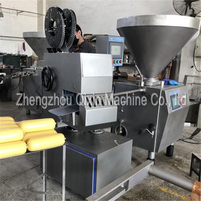 China Automatic Double Clipper Machine Great Wall Sausage Staple Clipper Cutting Machine for sale