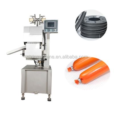 China Automatic sausage sausage sealing and cutting machine, sausage clipper for sausage casing for sale