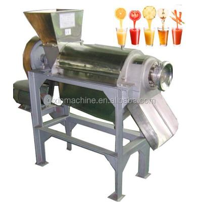 China Hot Selling Snacks Factory Price Stainless Steel Fruit and Vegetable Juicer Machine Berry Juicer for sale