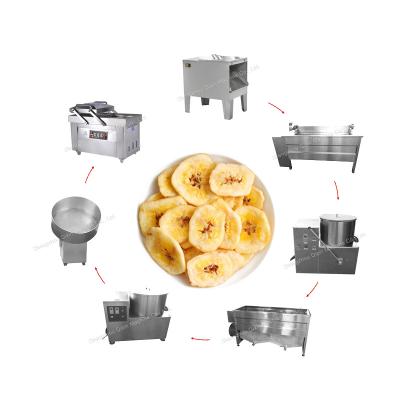 China food & Cheapest Banana Chips Machine / Banana Chips Making Machine Banana Chips Plantain Production Line Beverage Factory Best Selling for sale