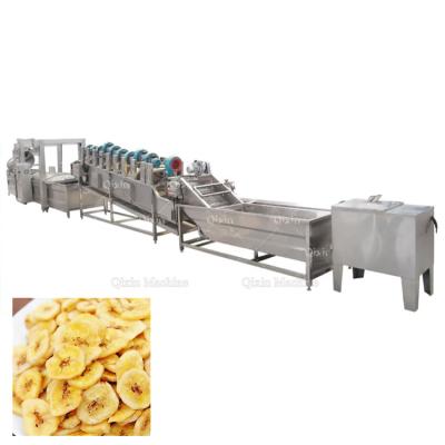 China food & Factory Price Automatic Beverage Factory Production Line Banana Chips Making Plant Plantain Chips Factory for sale