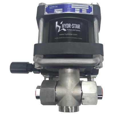 China Automotive Industry Factory Supply HYDR-STAR AHP06 Series Single Acting Pneumatic Liquid Pump For Burst Testing for sale