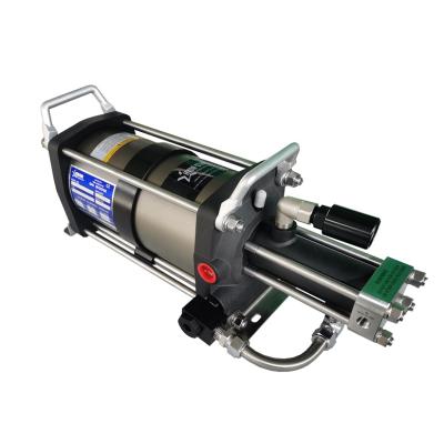 China Automotive Industry New Arrival HYDR-STAR Nitrogen Double Head Testing Pump Pneumatic High Pressure Gas Booster for sale