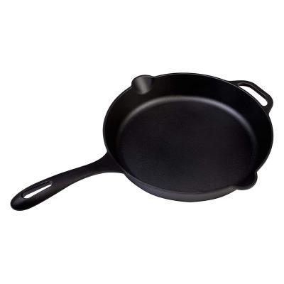 China General use for pre-seasoned cast iron gas and induction cooker griddles with double sides broil griddle pan for sale