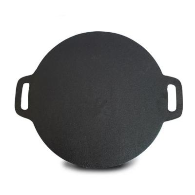 China Sustainable Sets Cast Iron Drape Pizza Pan Round for sale