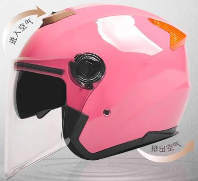 China ABS 603 Half Face Helmet With Double Visor for sale