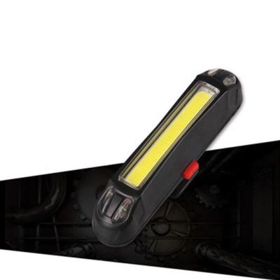 China A2048 Dual Color LED Bicycle USB Mountain Bike Waterproof Charging Warning Light for sale