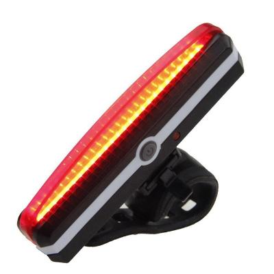 China Rechargeable Bike Lamp Waterproof LED Bicycle USB Rear Light Waterproof Mountain Bike Light for sale