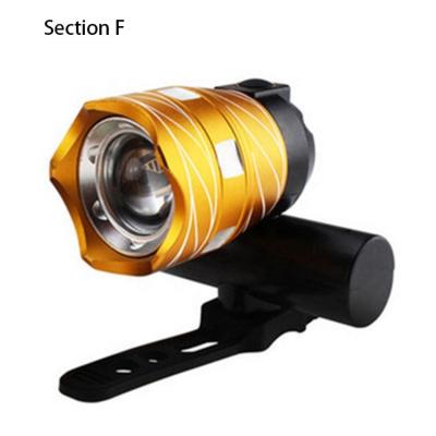 China New USB Highlight Warning Light Mountain Bike Headlights Charging Headlight Accessories AK2079 for sale