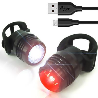 China USB Waterproof Charging Tail Light Cycling LED Taillight MTB Light Bike Waterproof Rear Light for sale