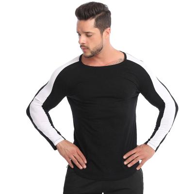 China 2021 Brand New Long Sleeve Gym Shirt Mens Sportswear Compression Shirts Men's Running Shirt Long Sleeve For Men's Fitness Sport T-shirt for sale