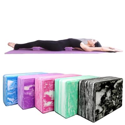 China Beginner High Density Kids Tool Dance Pad 200g EVA Foam Leg Press Exercise Camouflage Adult Yoga Brick for sale