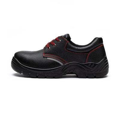 China Genuine Leather Steel Toe With Cheapest Price Safety Shoes With Steel Toe And Steel Plate SN111301 for sale