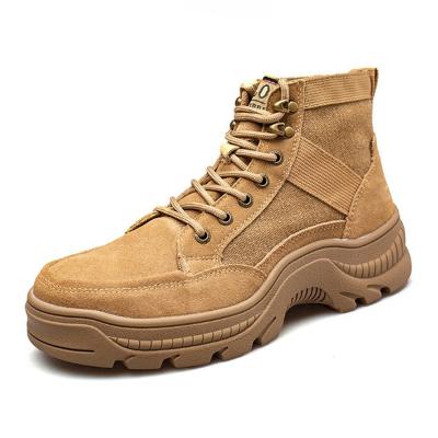 China Steel Toe Indian Ankle High Army Safety Boots For Sale Shoes, Military And Police For Men RS7548 for sale