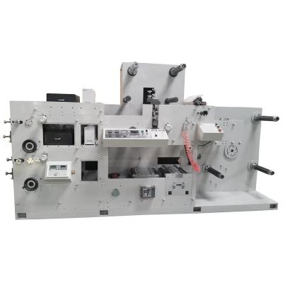 China Flexible Package Printing Flexographic Sticker Printing Machine Roll Press Machine For Water Oil Food Film Label Thermal Paper Label for sale