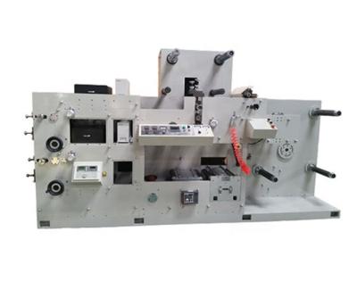 China Hotels 2 Color Flexo Printing Machine Aluminum Foil PVC Film Rotary Die Cutting for sale