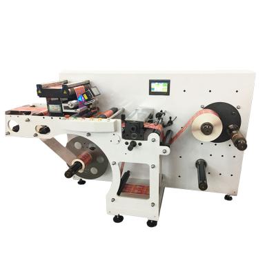 China Building Material Shops DYGFQ-370 Automatic Vinyl Sticker Rotary Die Cutting Slitting Machine for sale