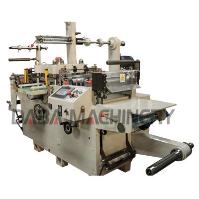 China Daba 320/420mm Hotels Hot Stamping Label Punch Manual Die Cutting And Creasing Machine for sale