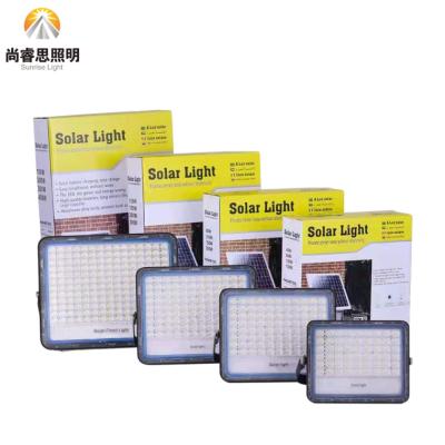 China High Quality Competitive Price ROAD Spotlight Solar Flood Light Energy Saving Led Solar Panel Flood Light for sale